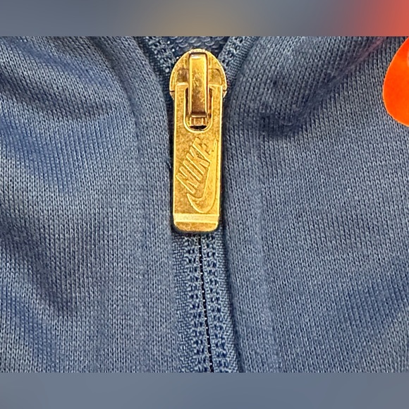 Nike Track Coat Boys Size 6-7 Years Large Blue - Picture 6 of 9